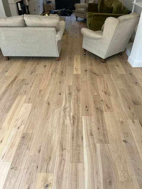 18/4x150xRL Oak Invisible Matt Lacquered