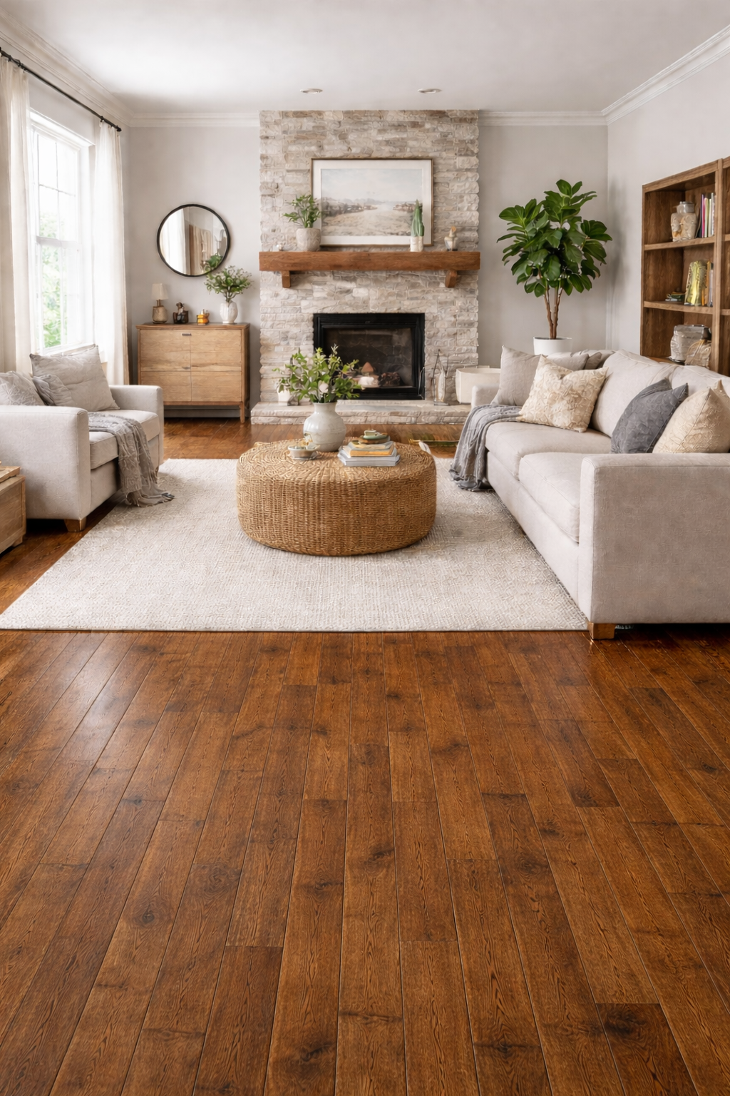 18x110 Brushed Oak Antique