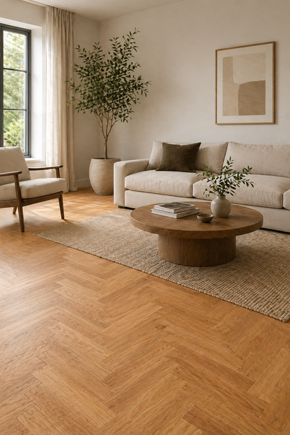 18/4x90x400mm Oak AB Select Brushed & Oiled