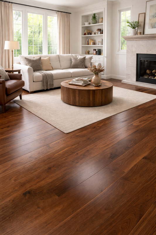 20/4x190x1900mm Walnut Lacquered