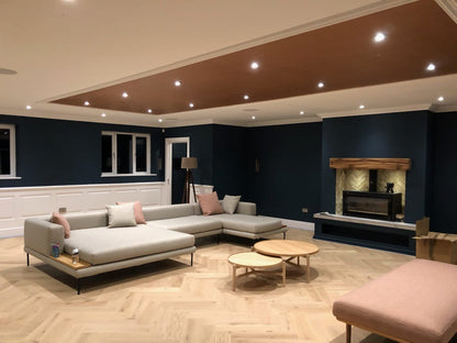 14/3x150x600mm Oak Invisible  Brushed Matt Lacquered  Click