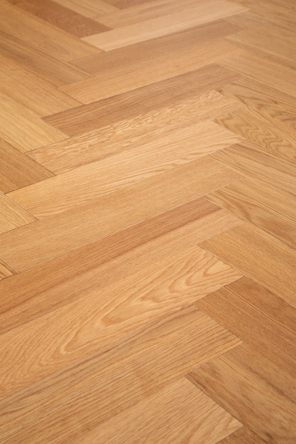 18/4x90x400mm Oak AB Select Brushed & Oiled