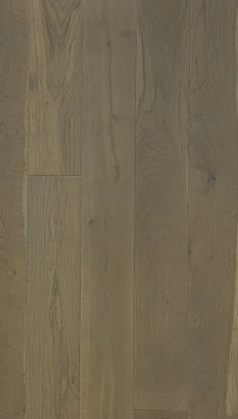 14/3x150x1900mm Oak Deep Brown Matt Lacquered