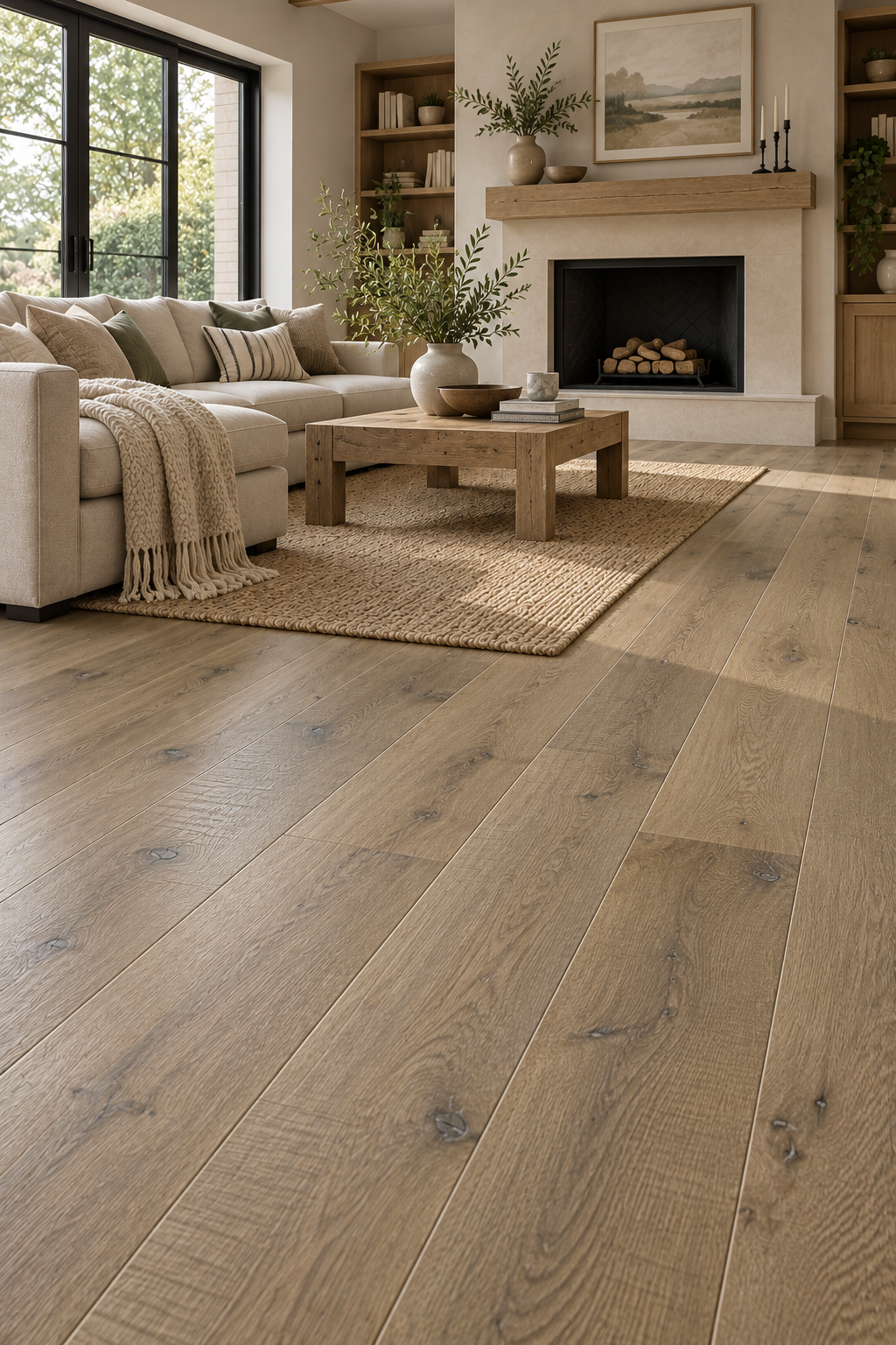 20/6x190x1900mm Invisible Smoked Grey Oiled