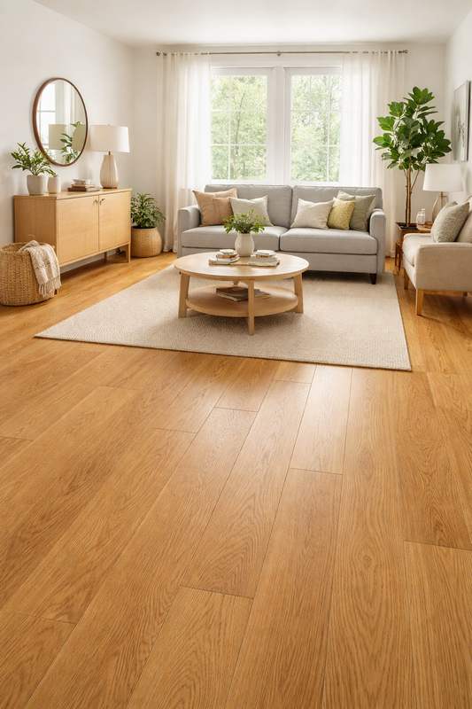 15/4x190x1900mm Oak AB Select Lacquered Click