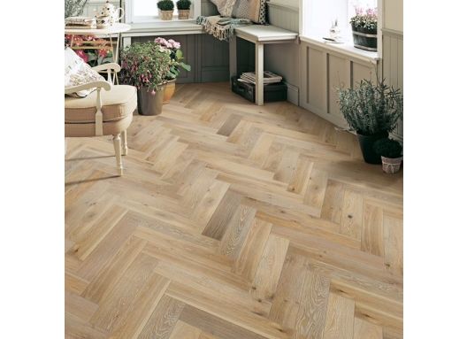 14/3x120x600mm Elka Whitewashed