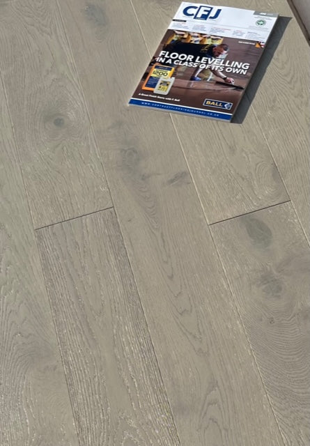 15/3x150X1860mm Grey Oak Matt Lacquered