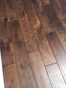 NATURE 120MM SOLID OAK SMOKED COLOUR LACQUERED