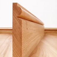 Solid Oak Skirting 2.4LM